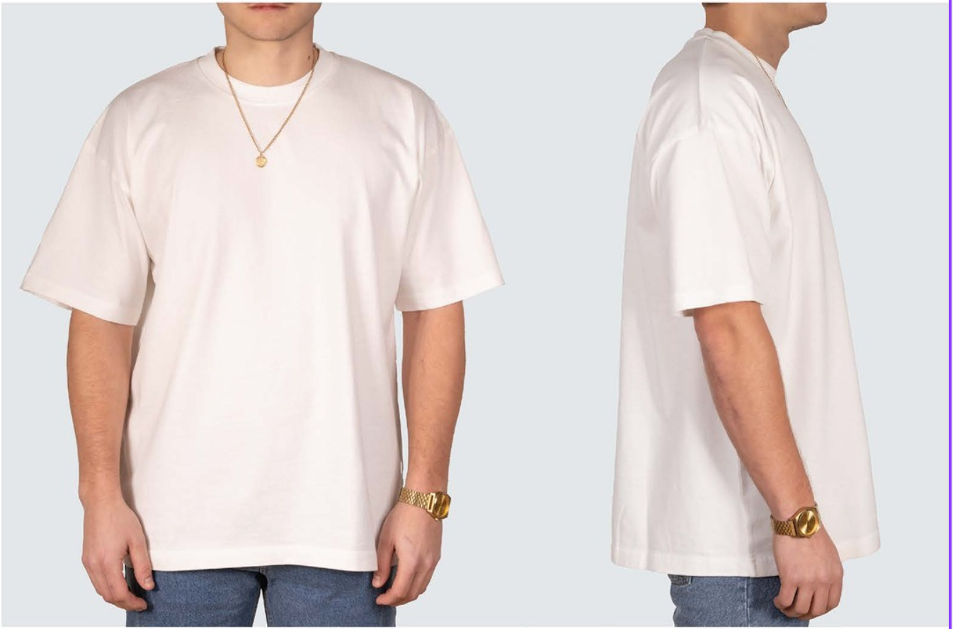 Oversized Logo Tee