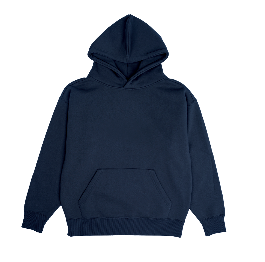 Oversized Blank Logo Hoodie